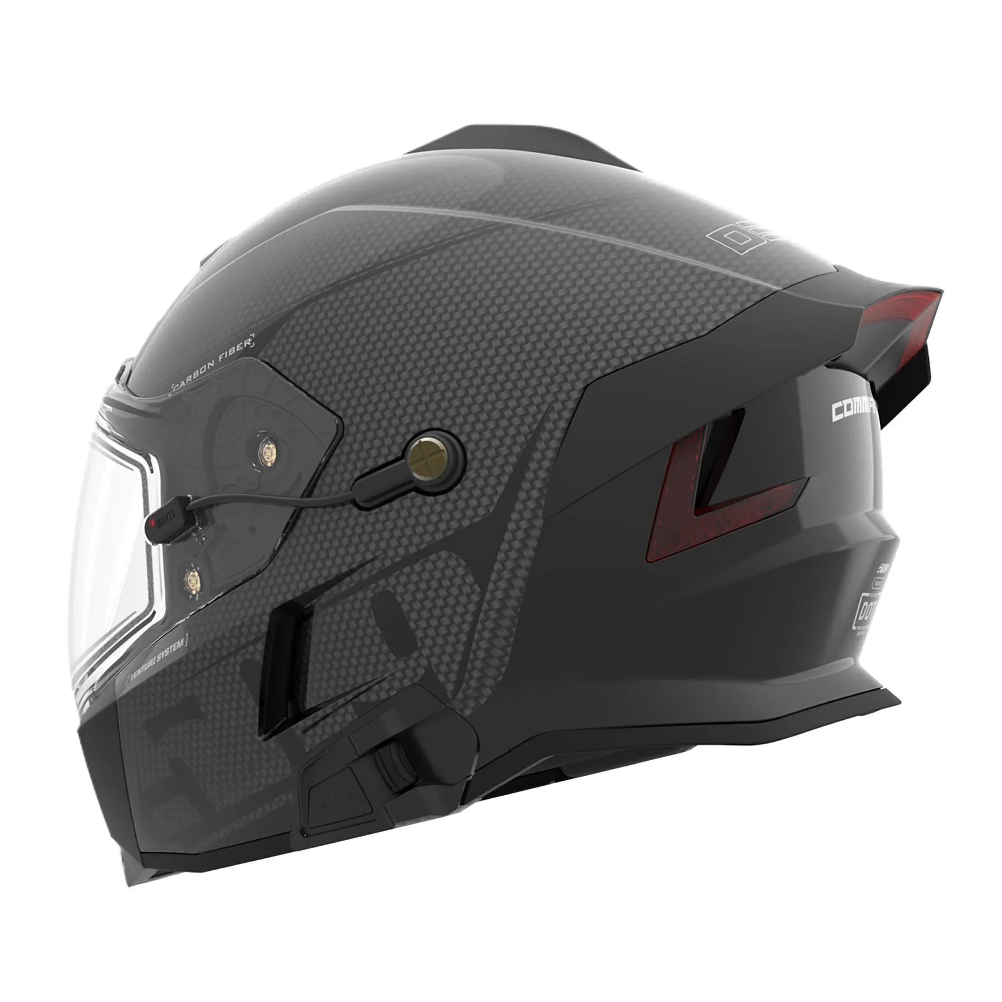 509 Delta V Carbon Commander Snowmobile Helmet Black Ops