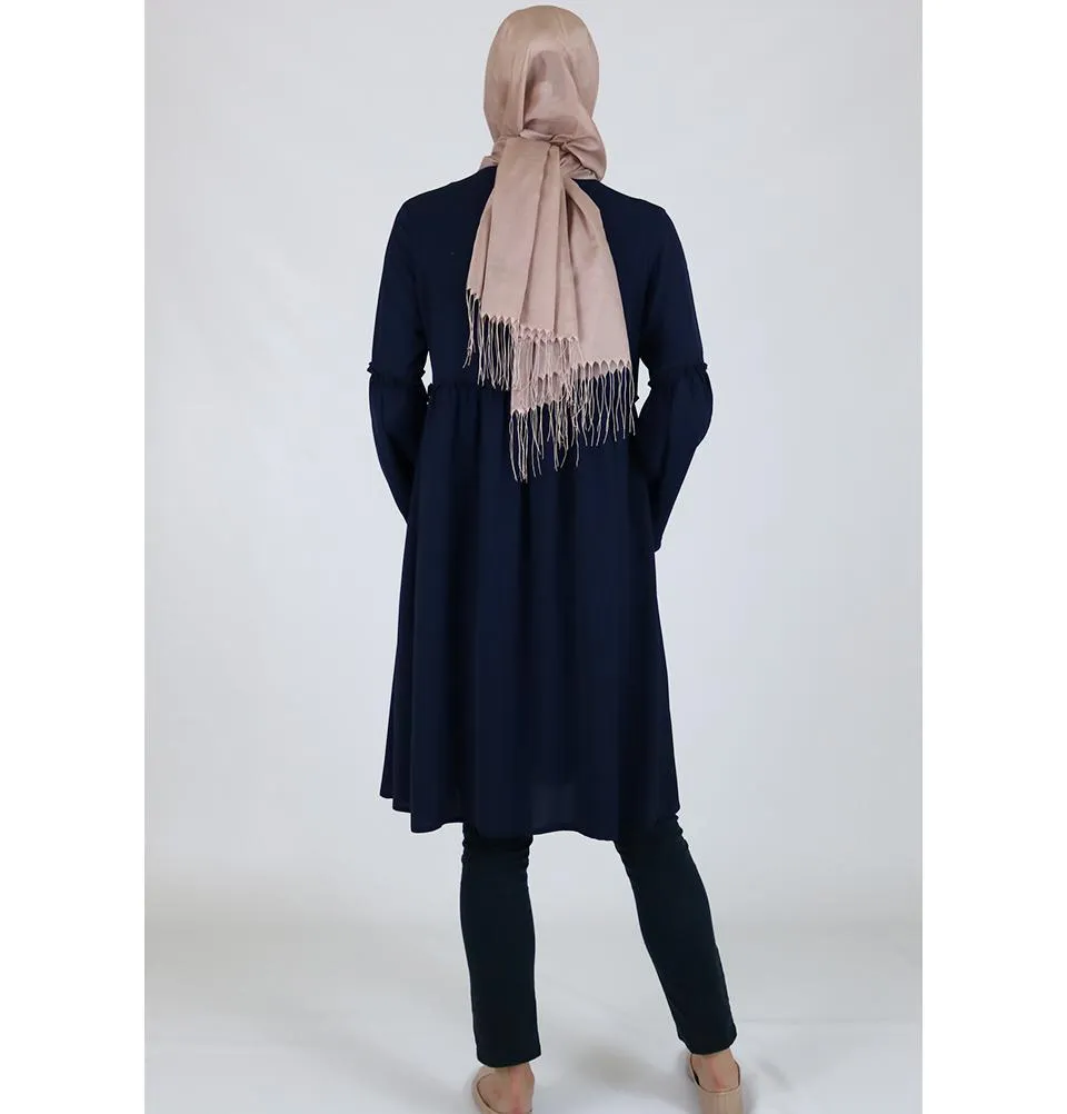 Abaci Modest Tunic TNK10956 Navy Blue