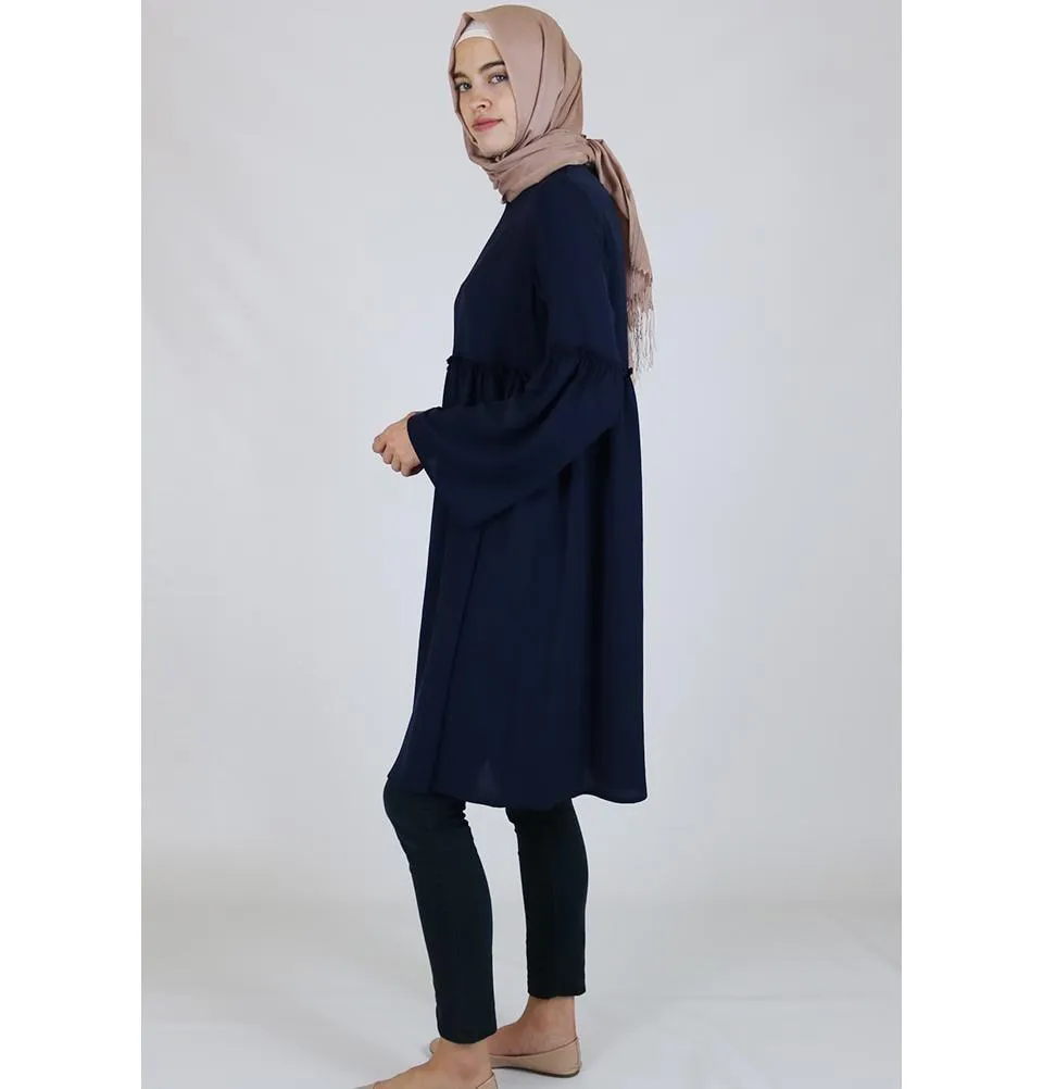 Abaci Modest Tunic TNK10956 Navy Blue