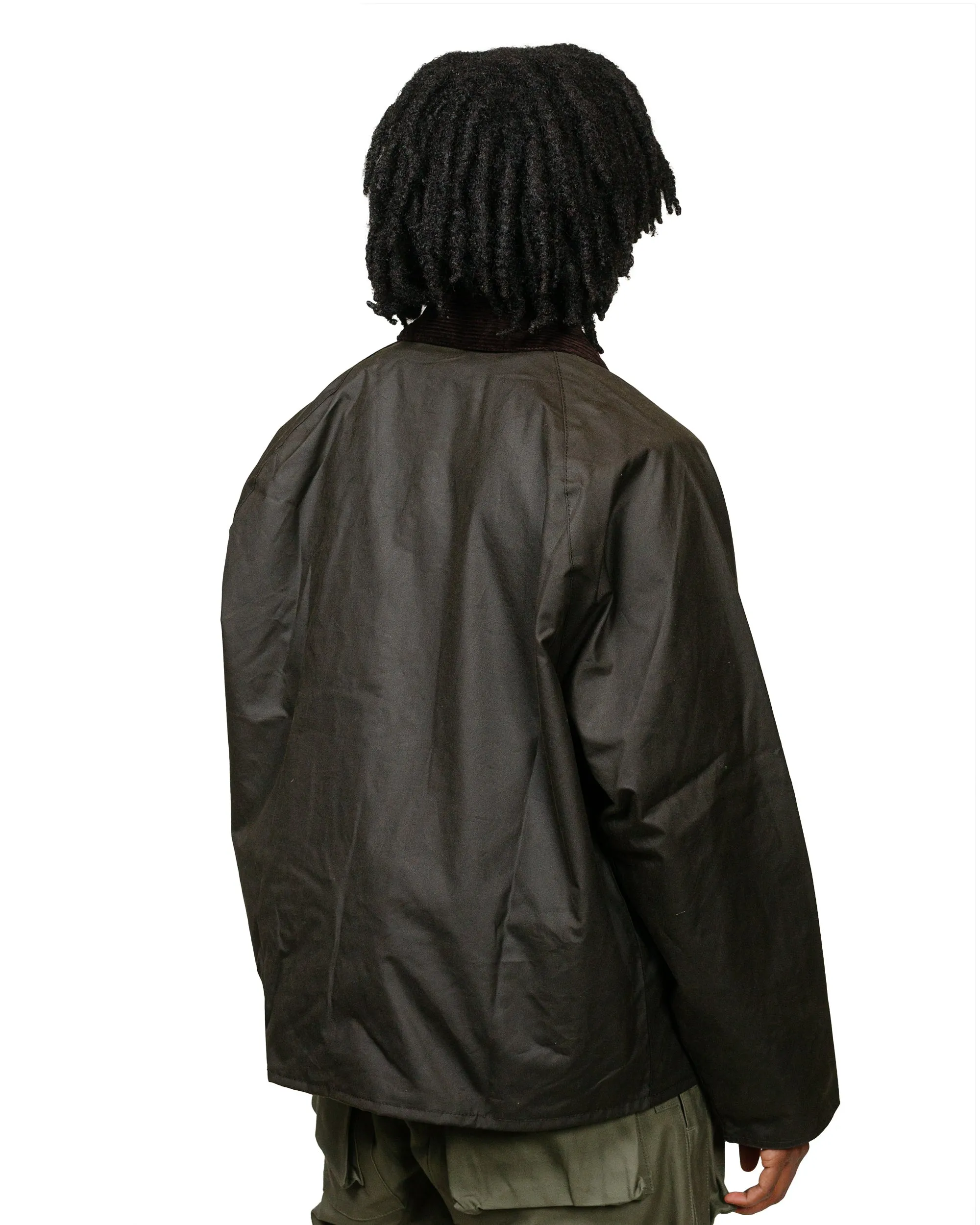 Barbour Transport Wax Jacket Olive