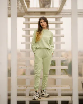 BASIC TERRY CO-ORD SET - Green