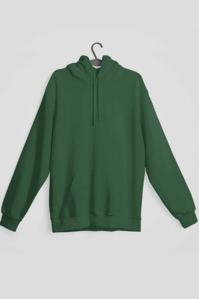 Bottle Green Hoodie for women