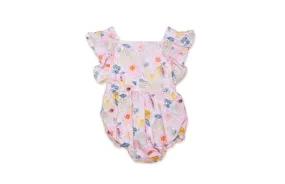 Bubble Romper in Blooming