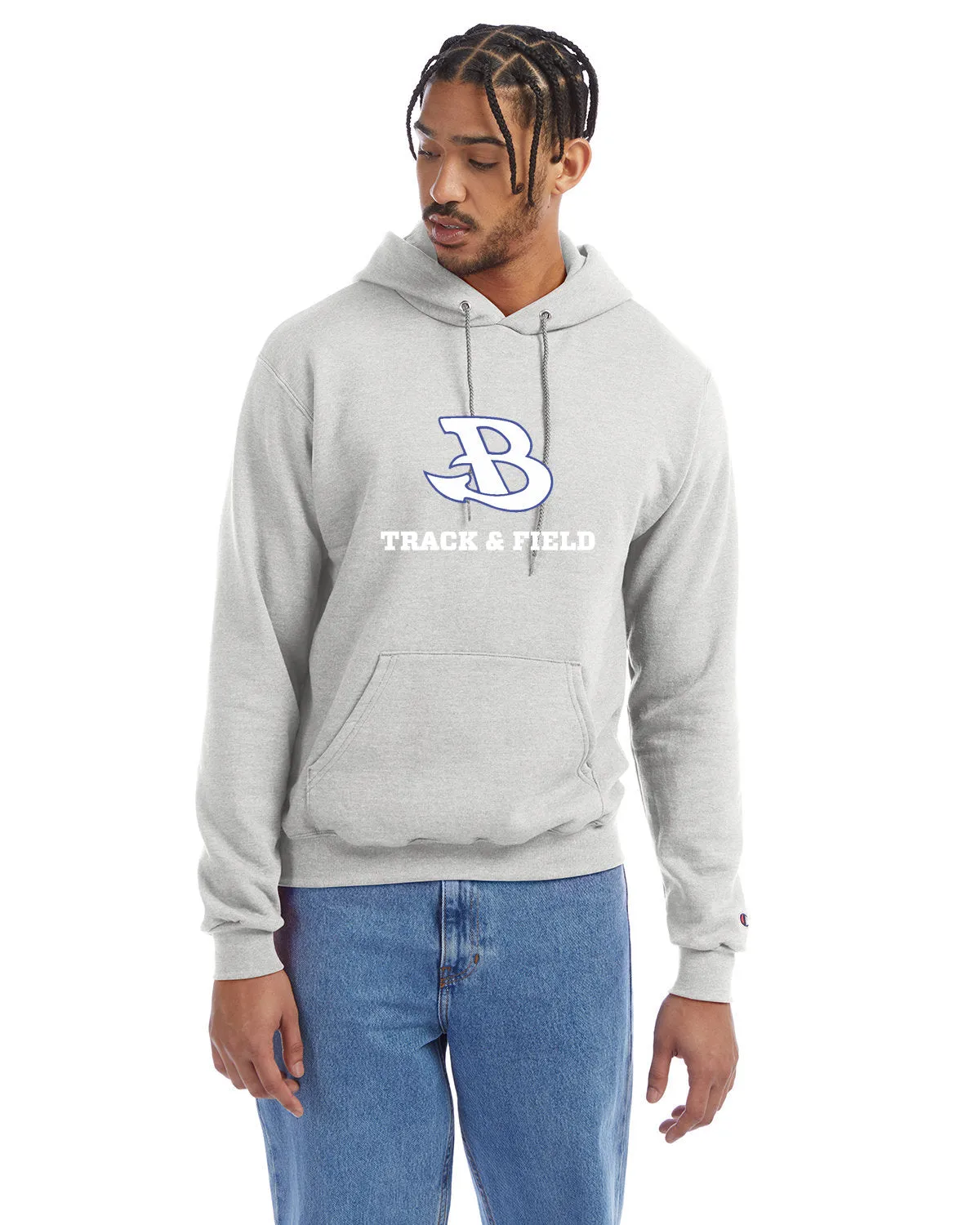 Burlington Track and Field Champion Pullover Hooded Sweatshirt (S700)