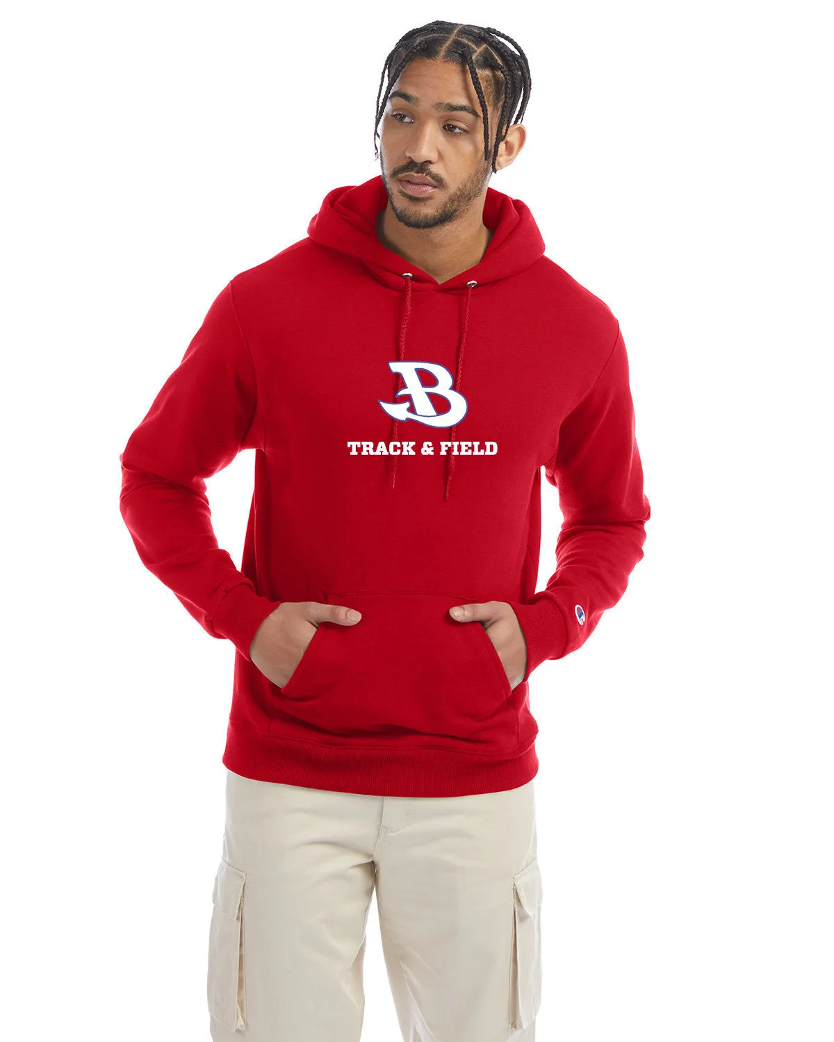 Burlington Track and Field Champion Pullover Hooded Sweatshirt (S700)
