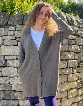 By Basics Two Way Cardigan in Earth Melange