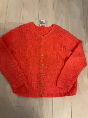 {{ClientCode}} CORAL TALBOTS BUTTON CARDIGAN, 6