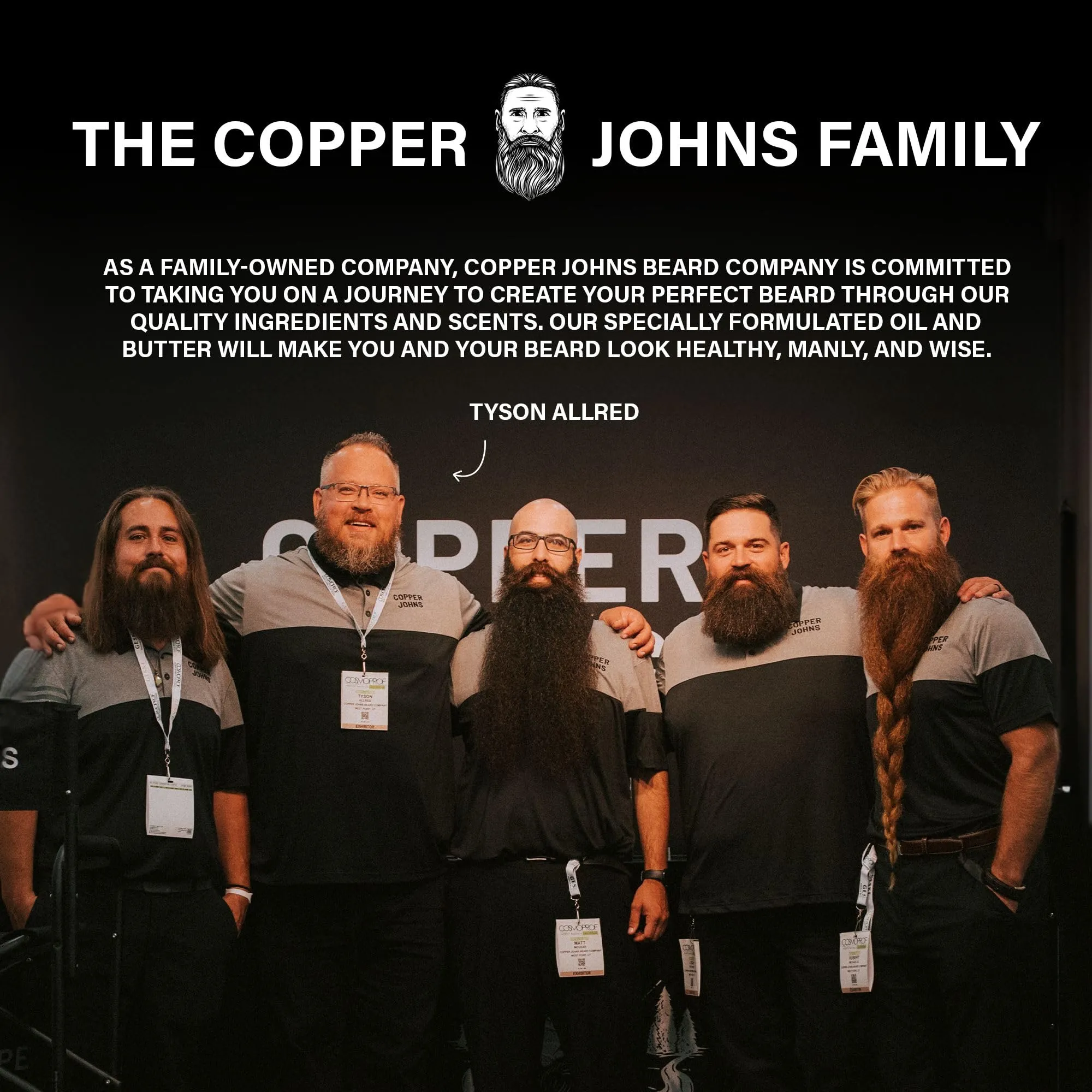 Copper Johns Daily Conditioning Wash | Natural Beard Cleanser | Nourishes Facial Hair & Skin | With Ionic Inland Sea Minerals | Lavender Mint | 8oz