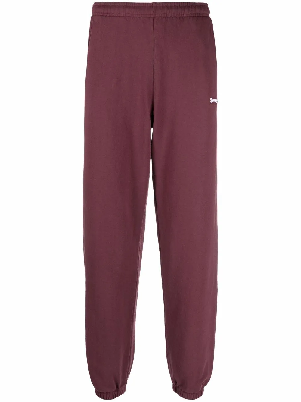 embroidered logo sweatpants