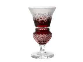 Fiammata Crystal Vase