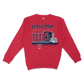 Football Time in Houston | Crewneck Sweatshirt