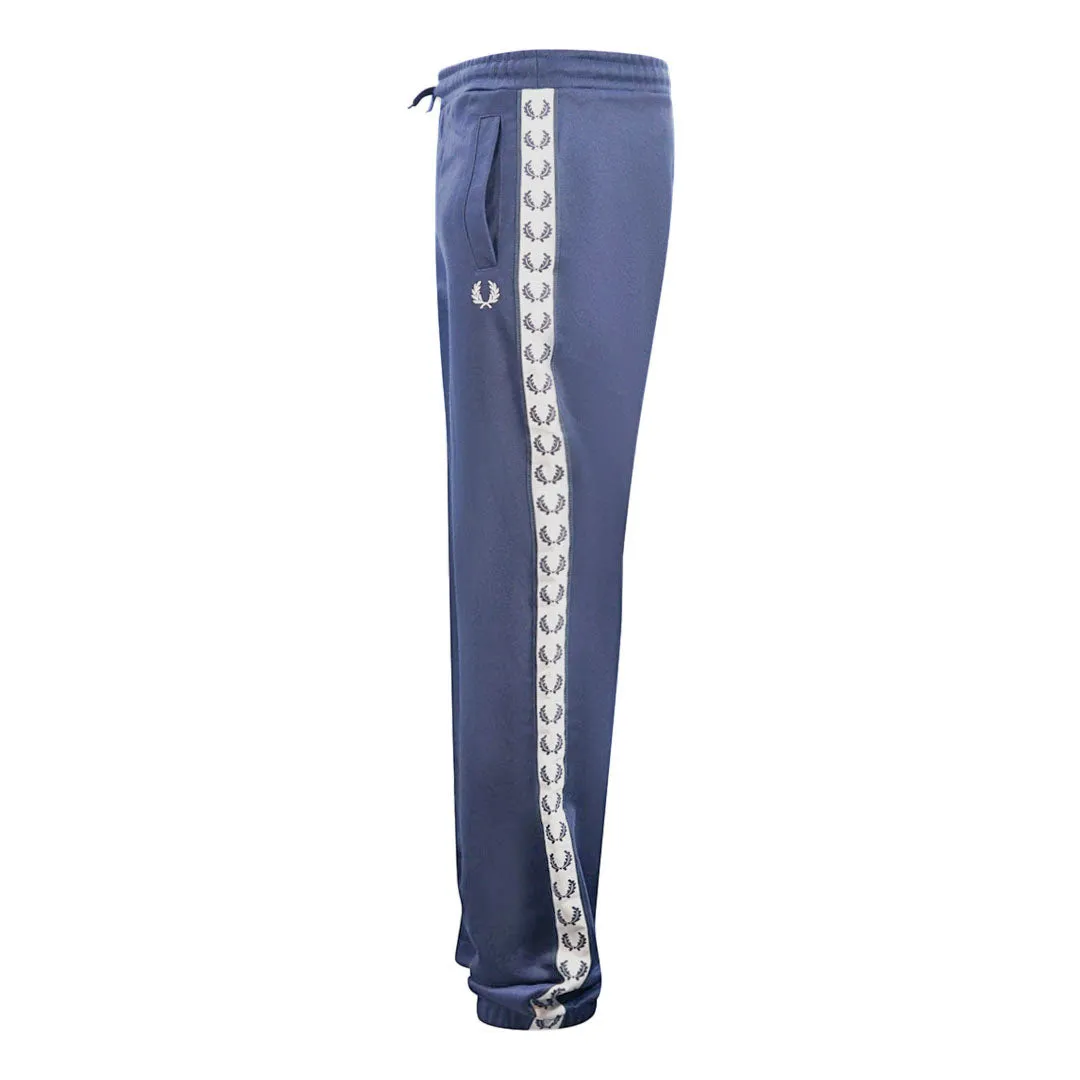 Fred Perry T2507 266 Tonal Tape Carbon Blue Sweat Pants