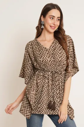 Handcrafted Jaipuri Cotton Kaftan for Women