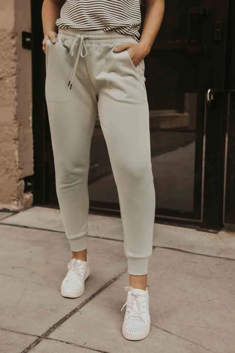Kourtney Sweatpants in Sage