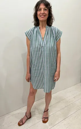 Lavender/ Green Pocket Tunic
