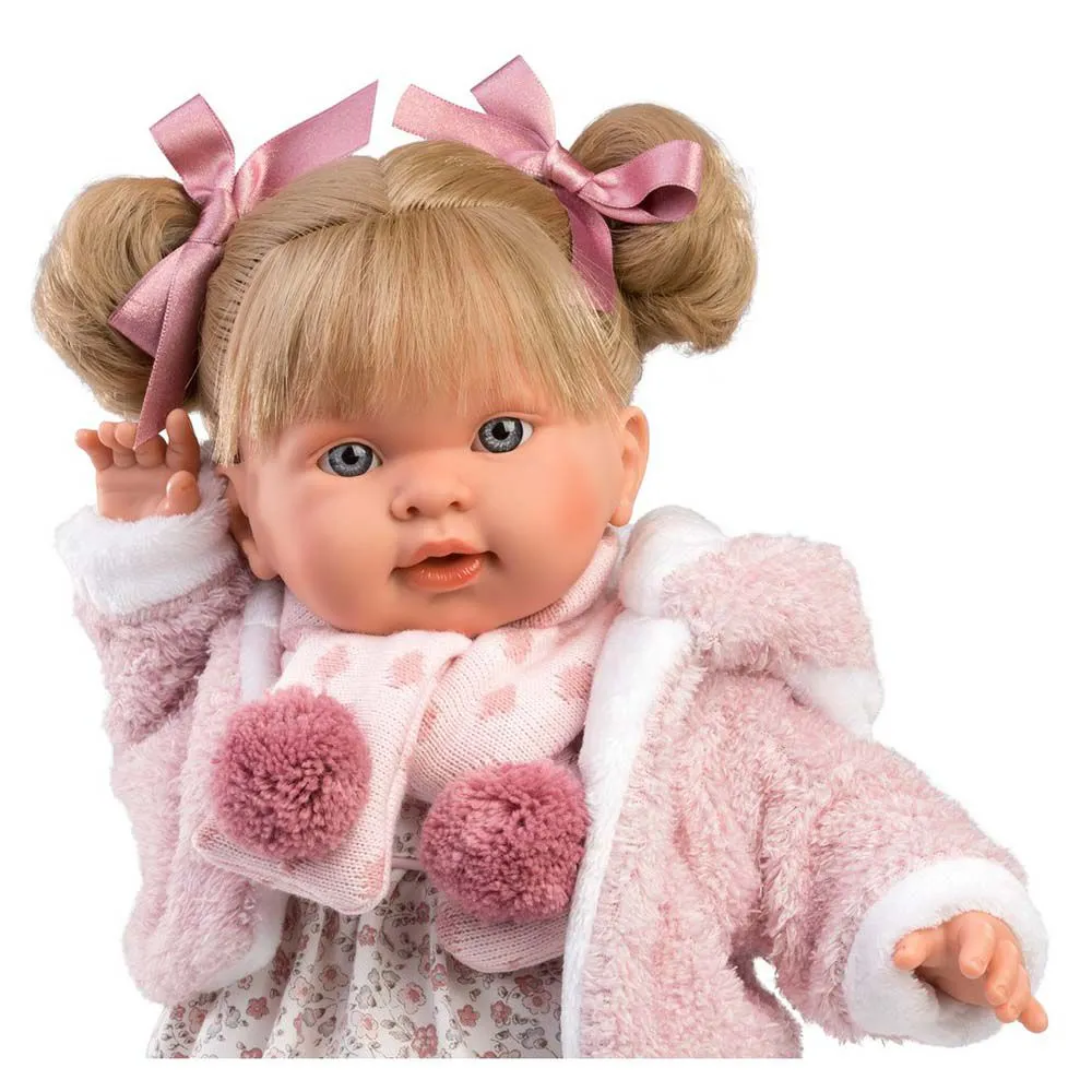 Llorens - Baby Girl Doll With Clothing, Accessories & Crying Mechanism: Alexandra 42cm