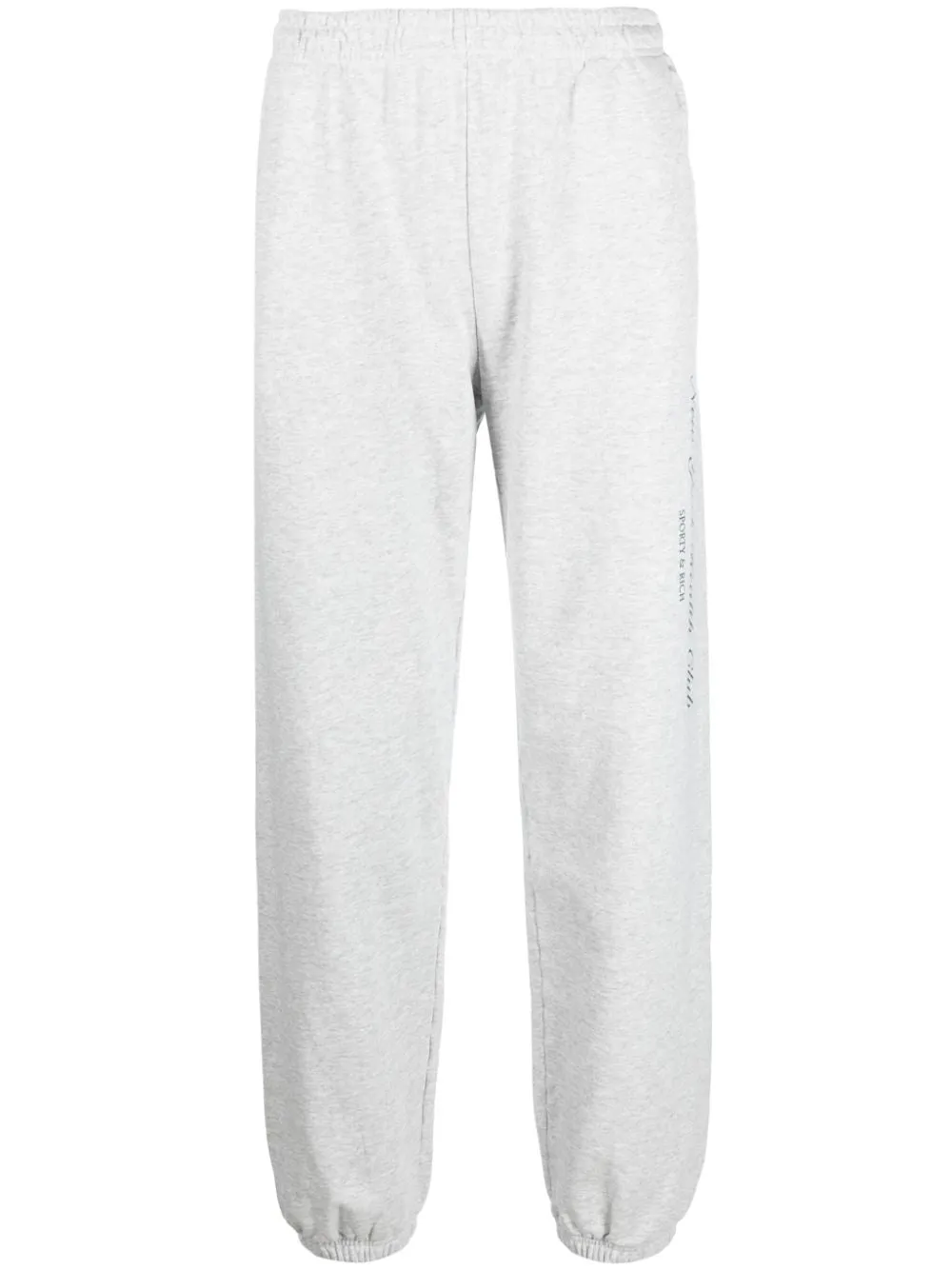 logo-print elasticated-waistband track pants