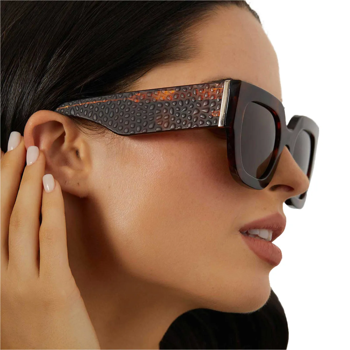 MAREN - SALTED CARAMEL TORTOISE   BROWN   POLARIZED SUNGLASSES