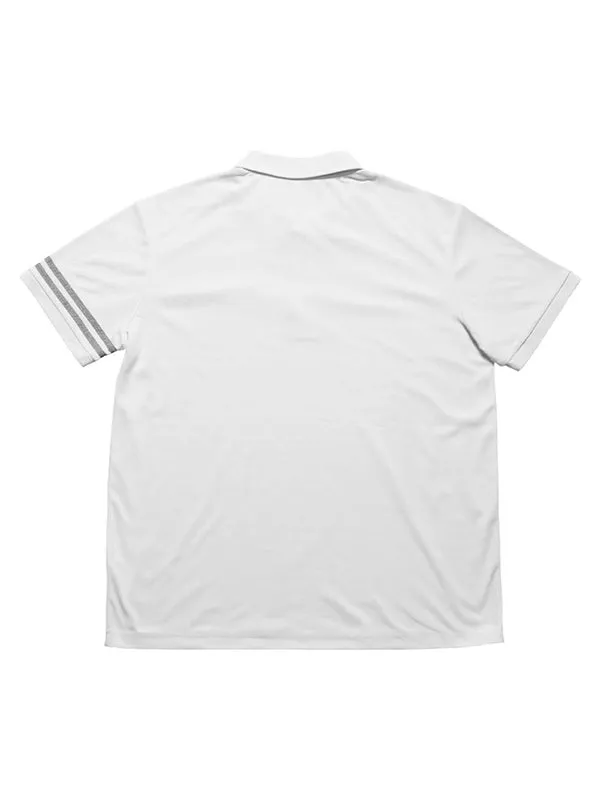 Men's Contrast Striped Polo Short Sleeve Tee