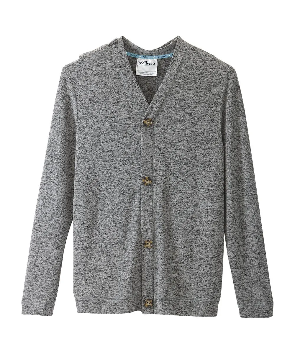 Men's Open Back Knit Cardigan