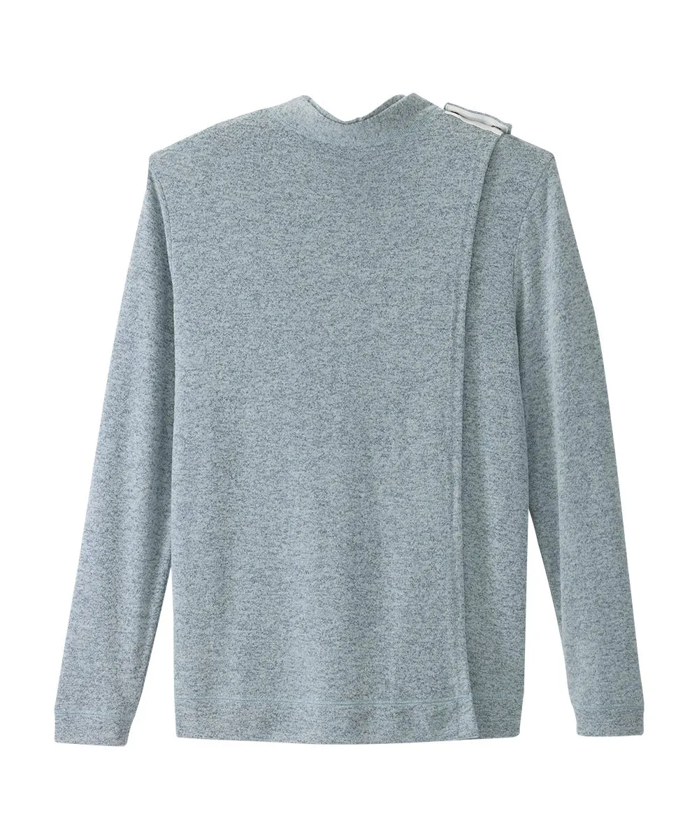 Men's Open Back Knit Cardigan
