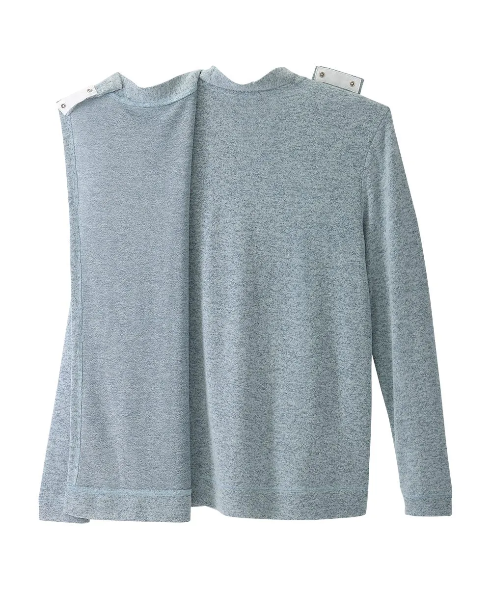 Men's Open Back Knit Cardigan