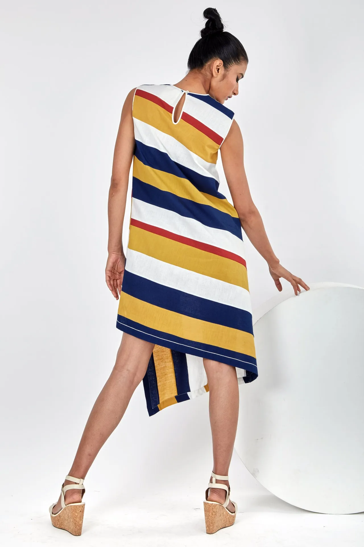 Miami - Rainbow Stripe Dress