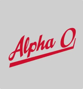Minimalist Red Greek Group Texts And Swoosh Typography PR Sweatpants