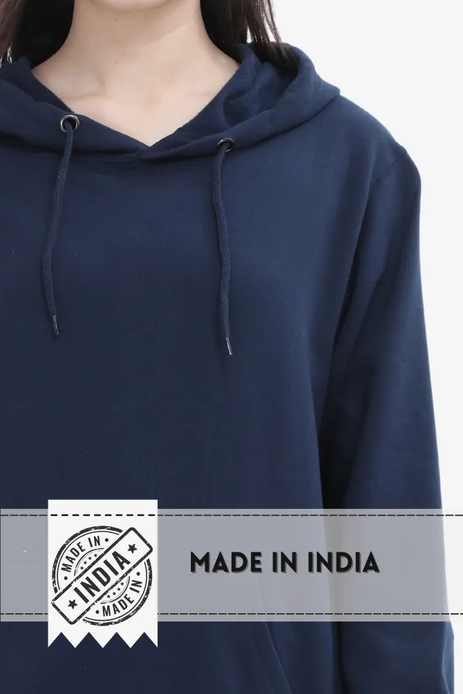 Navy Blue Hoodie for women