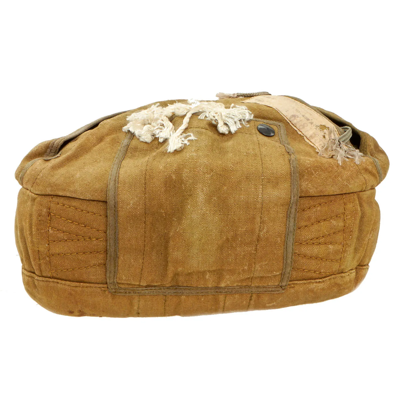 Original German WWII Luftwaffe Fallschirmjäger Paratrooper RZ20 Camouflage Parachute Brought Home by U.S. 27th AIB Commander Major Murray Deevers - Battle of Remagen