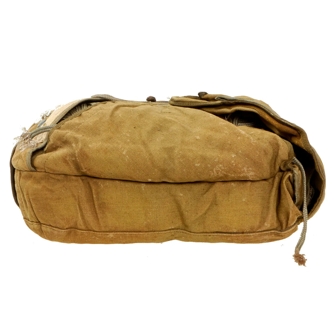 Original German WWII Luftwaffe Fallschirmjäger Paratrooper RZ20 Camouflage Parachute Brought Home by U.S. 27th AIB Commander Major Murray Deevers - Battle of Remagen