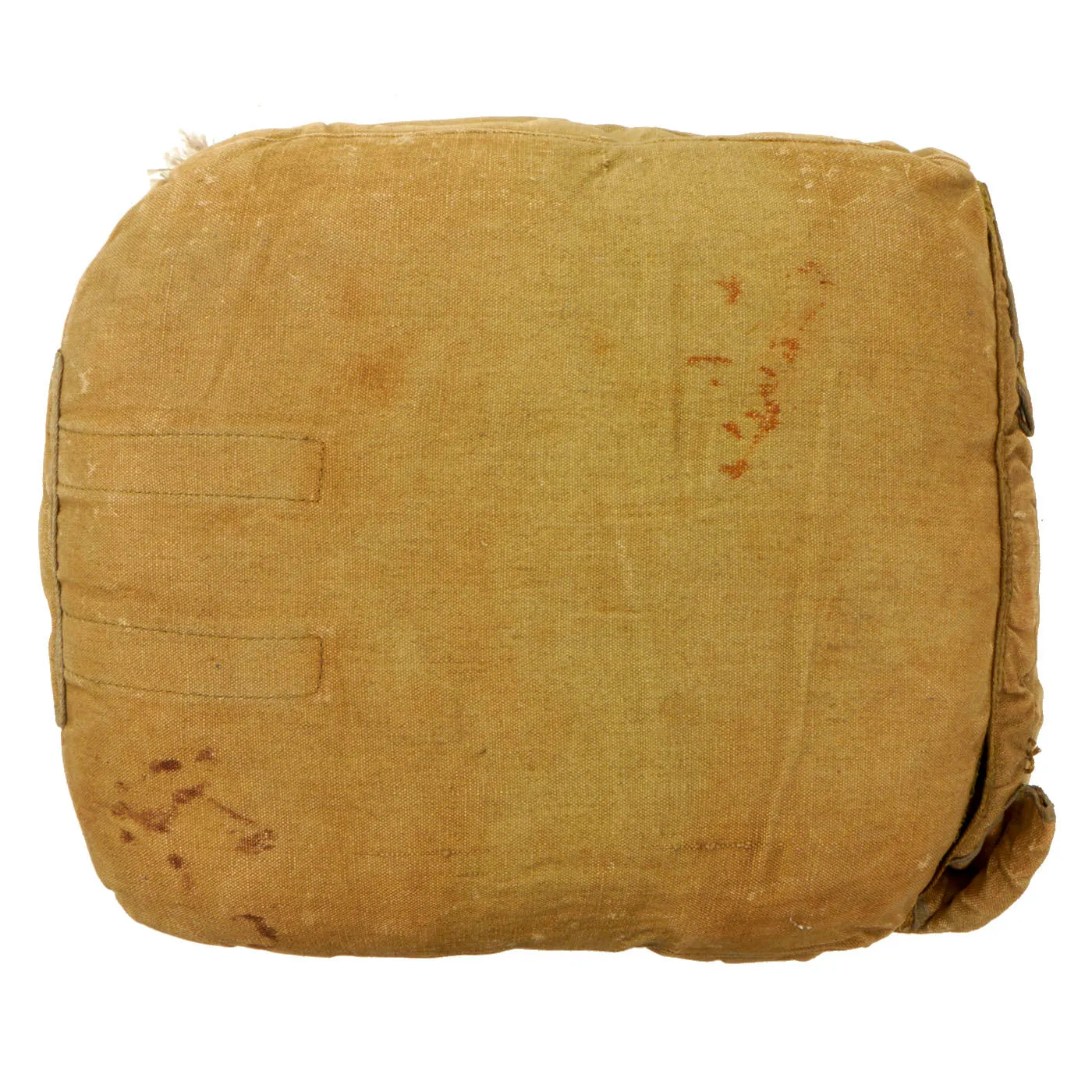 Original German WWII Luftwaffe Fallschirmjäger Paratrooper RZ20 Camouflage Parachute Brought Home by U.S. 27th AIB Commander Major Murray Deevers - Battle of Remagen