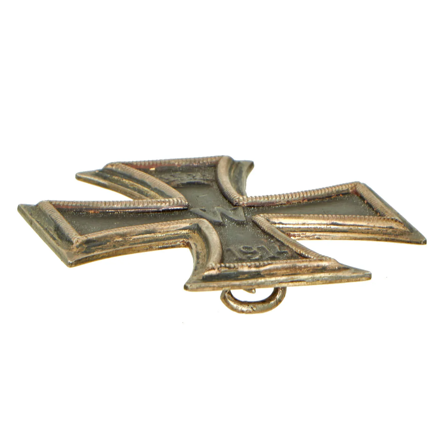 Original Imperial German WWI Prussian Iron Cross First Class 1914 with Pinback by the Royal Mint Order - EKI
