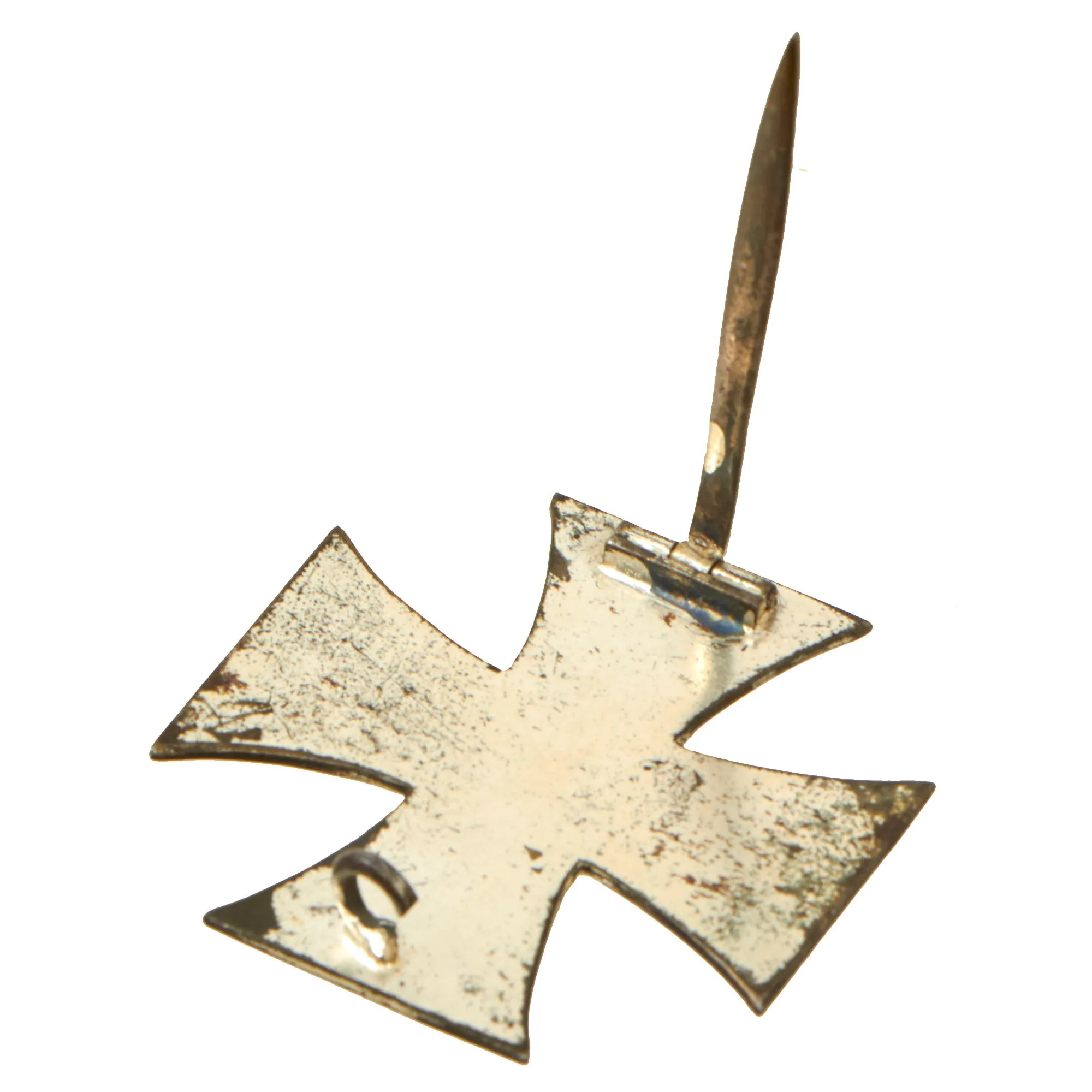 Original Imperial German WWI Prussian Iron Cross First Class 1914 with Pinback - Unmarked - EKI