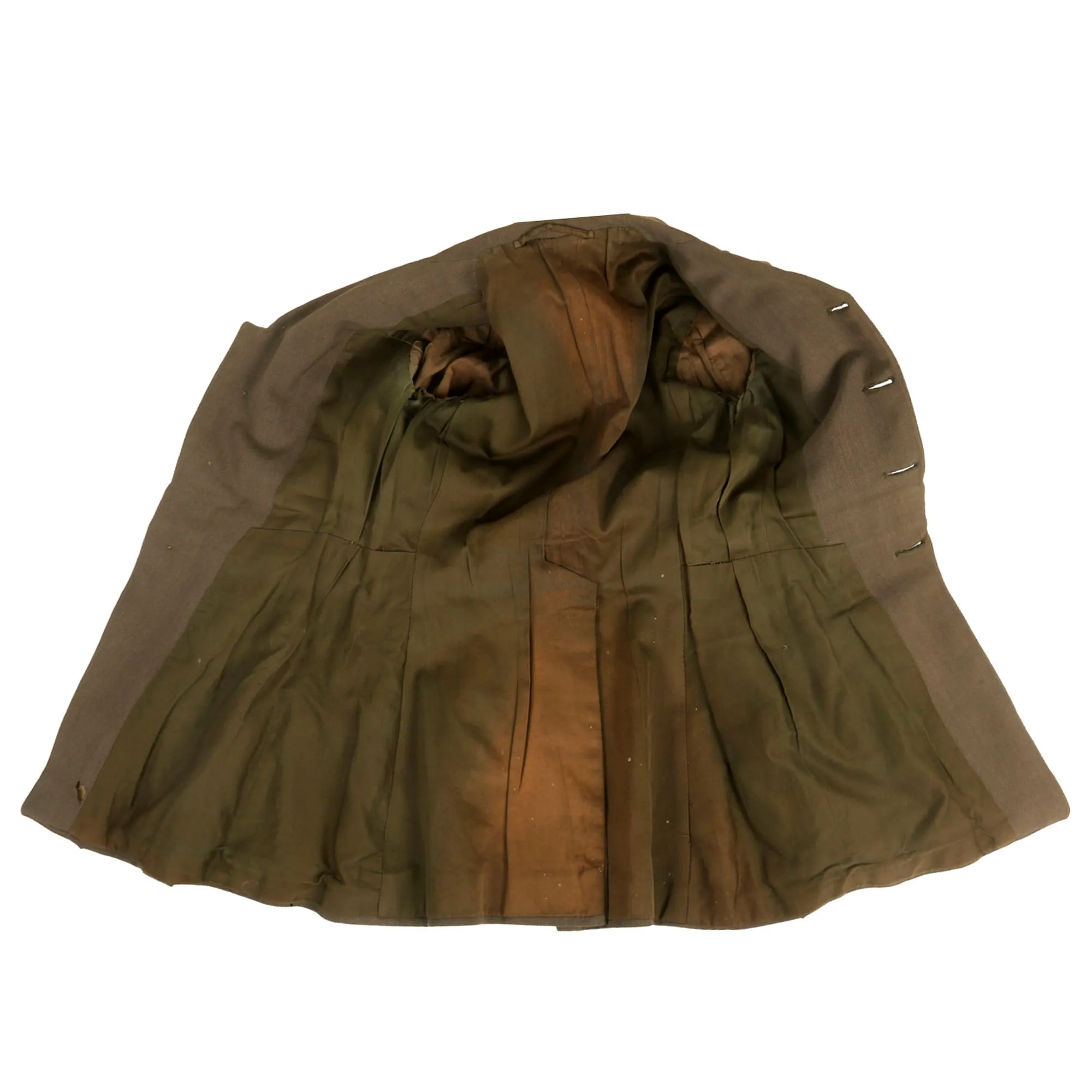 Original Pre-1916 WWI Canadian Royal Flying Corps Pilot Lieutenant Officers Cuff Rank Tunic with RAF Pilot’s Wings