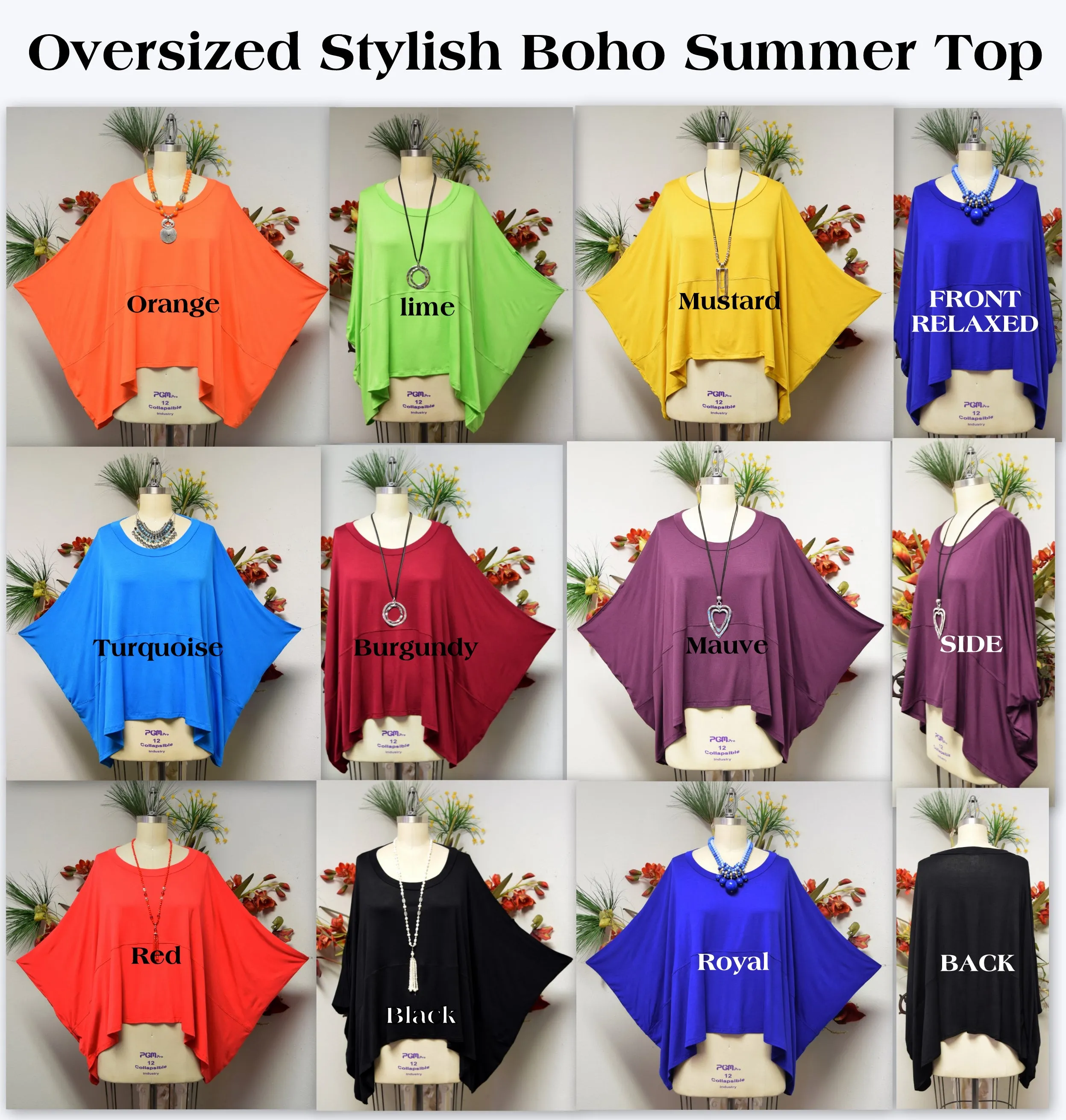 Oversized poncho Top, Fit Small to 3XL, Hip Hop Tunic, Boho Top, Casual top, Summer tunic, Plus size top, Women tunic.