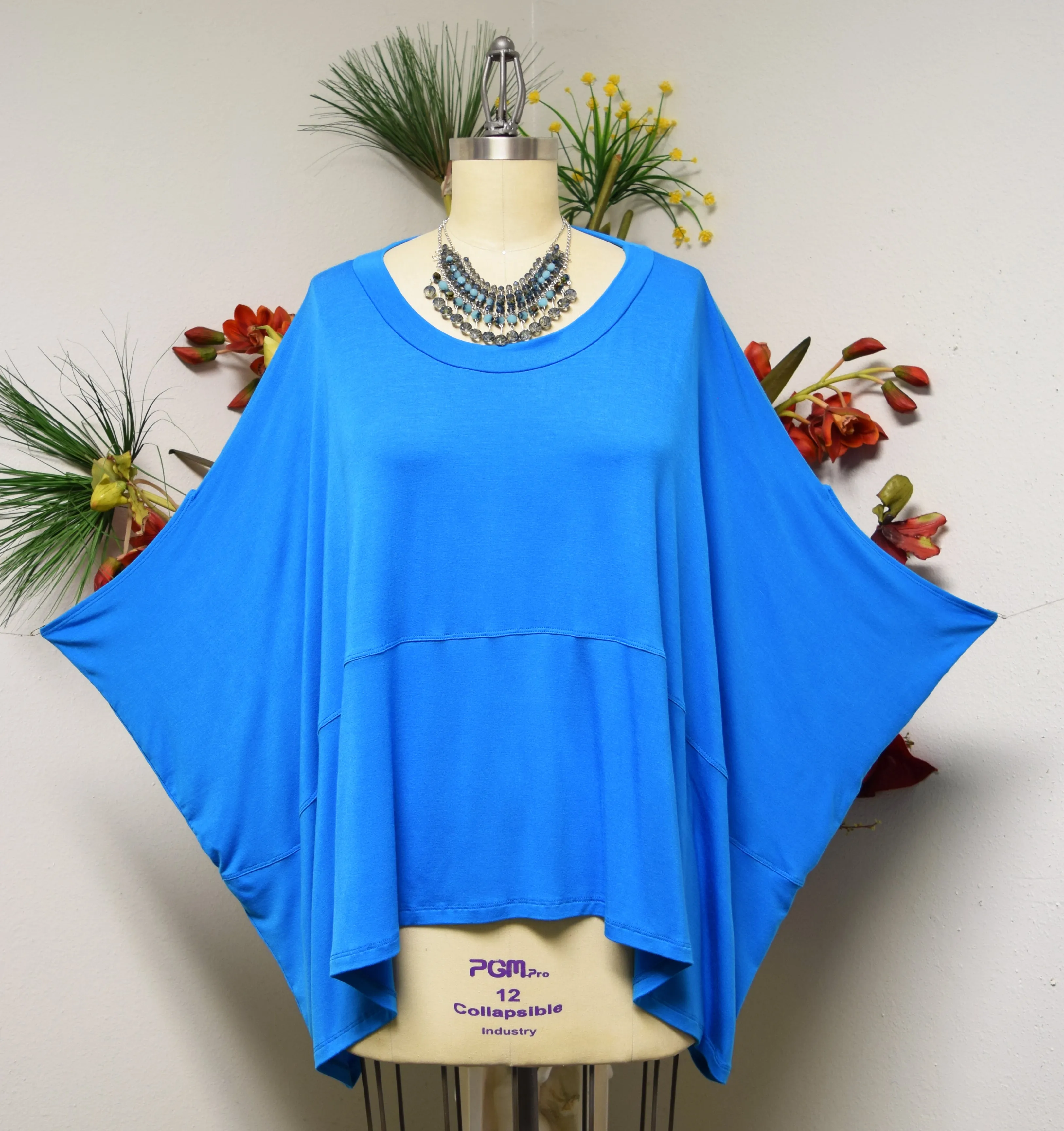 Oversized poncho Top, Fit Small to 3XL, Hip Hop Tunic, Boho Top, Casual top, Summer tunic, Plus size top, Women tunic.