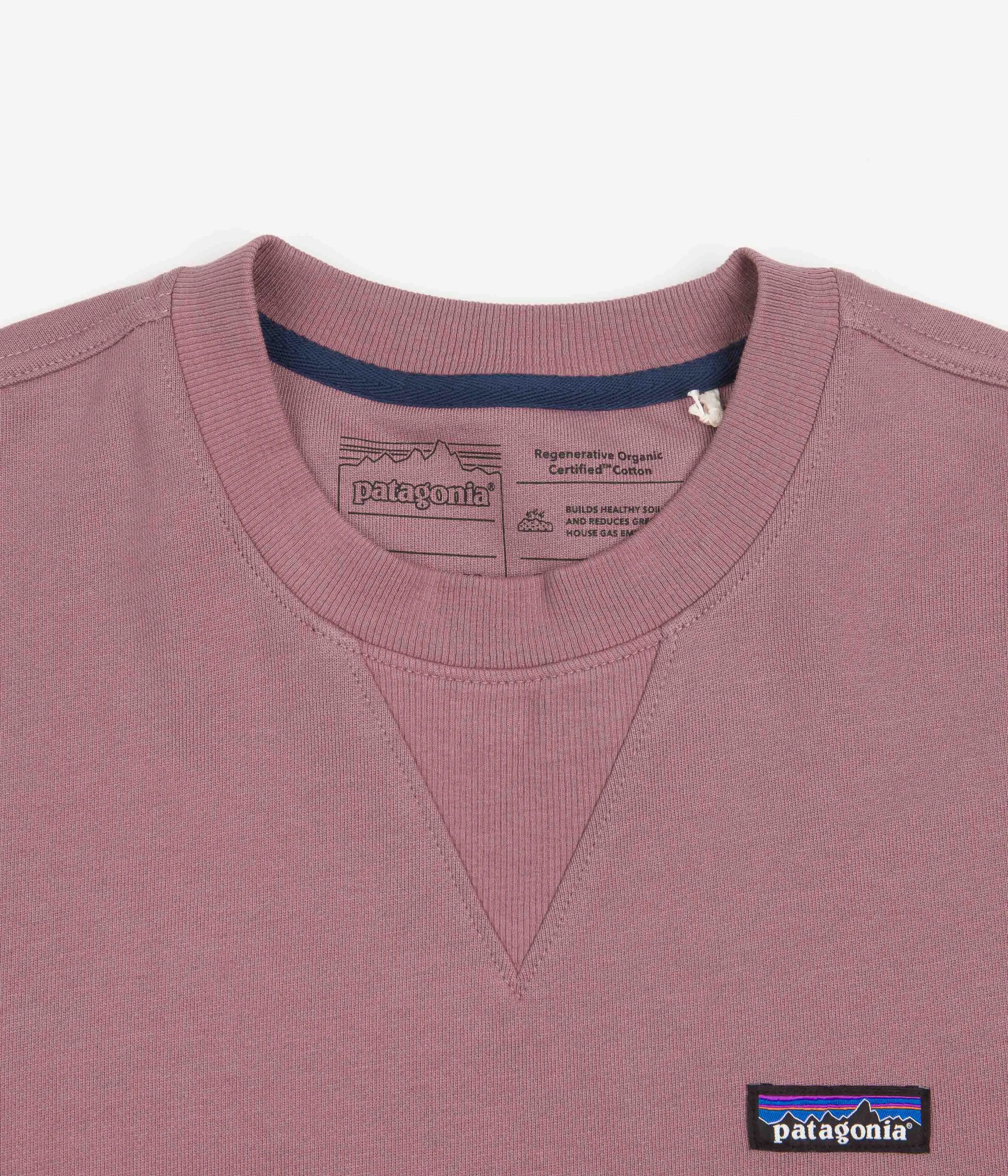 Patagonia Regenerative Organic Crewneck Sweatshirt - Evening Mauve