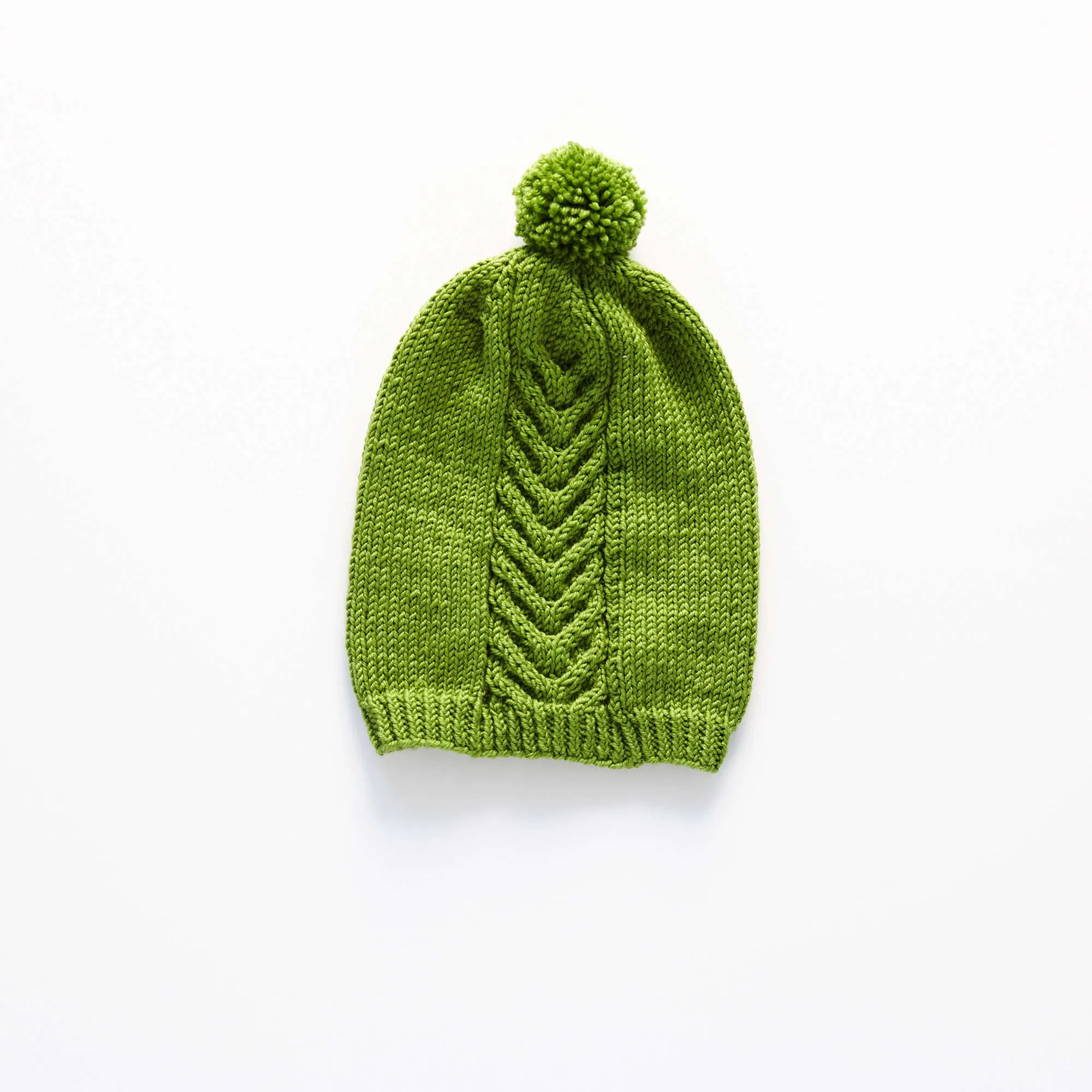 Red Heart Knit Road To Success Chic Hat