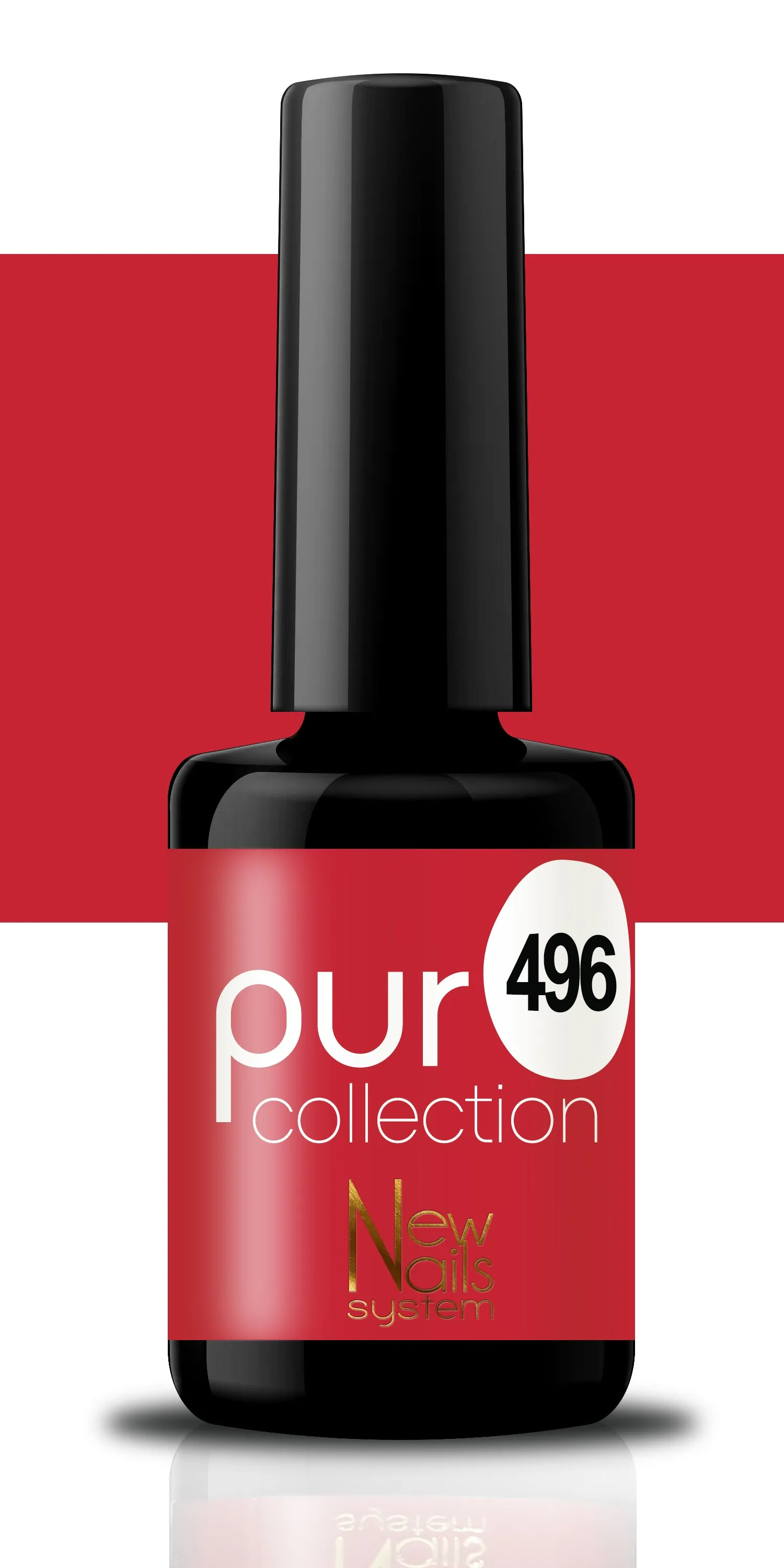 Smalto per unghie gel color semipermanente Puro collection Cardigan 496