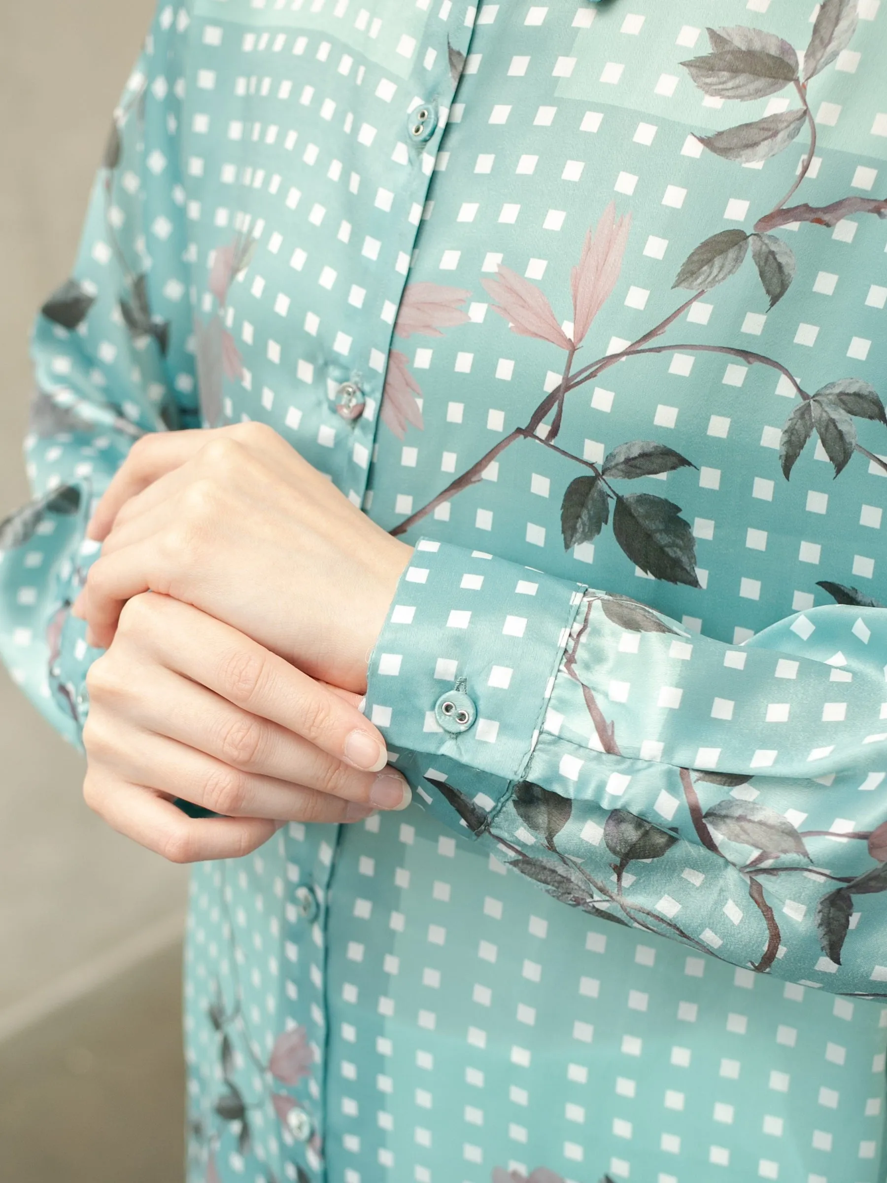 Soera Satin Tunic Shirt
