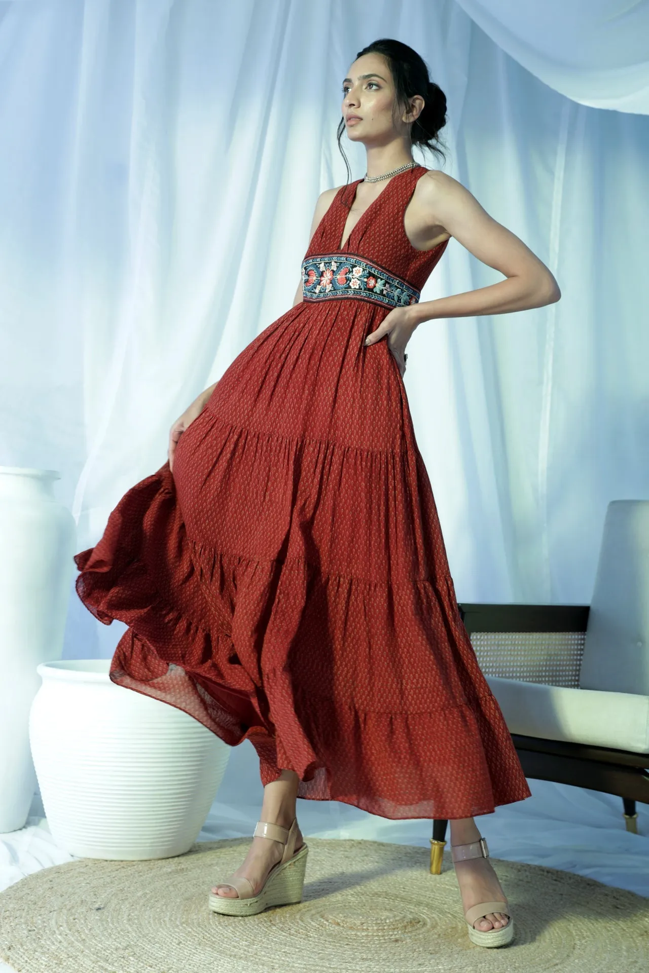Stella - The Obi Tier Dress