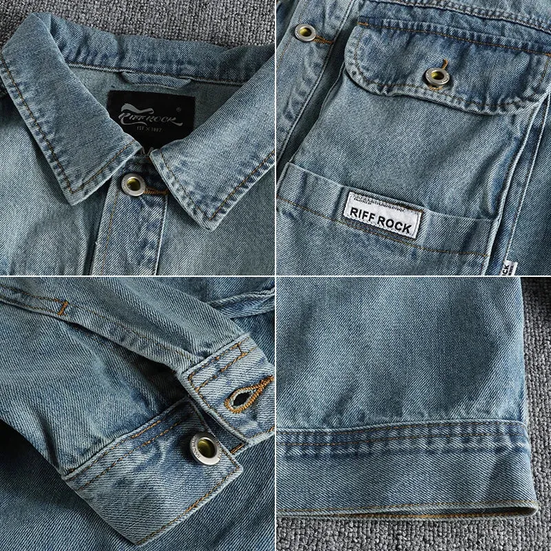Streetwear Retro Harajuku Denim Jacket