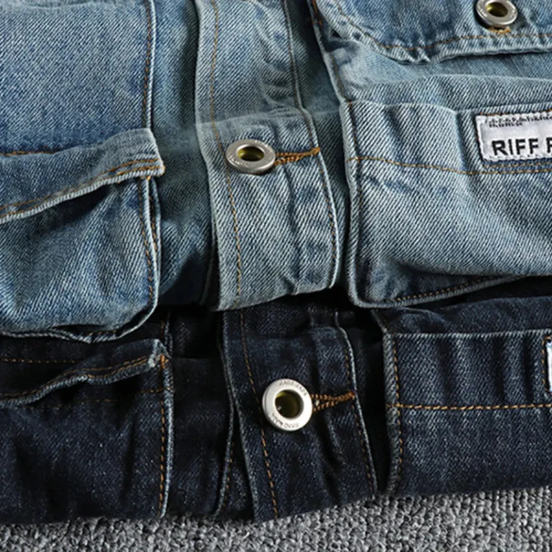 Streetwear Retro Harajuku Denim Jacket