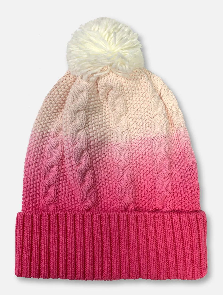 Texas Tech Red Raiders Double T "Dissolve" Pom Beanie