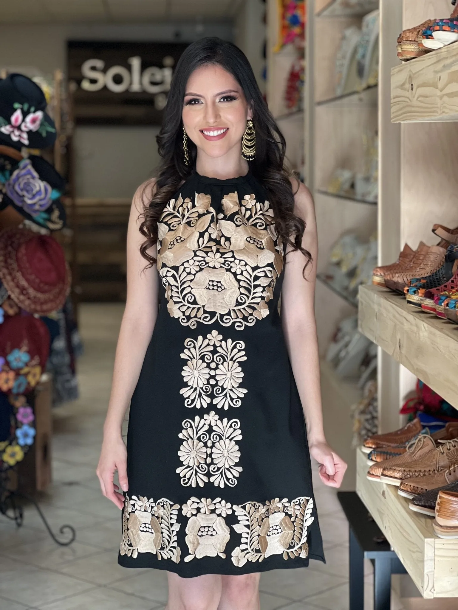 Valeria Dorado Dress