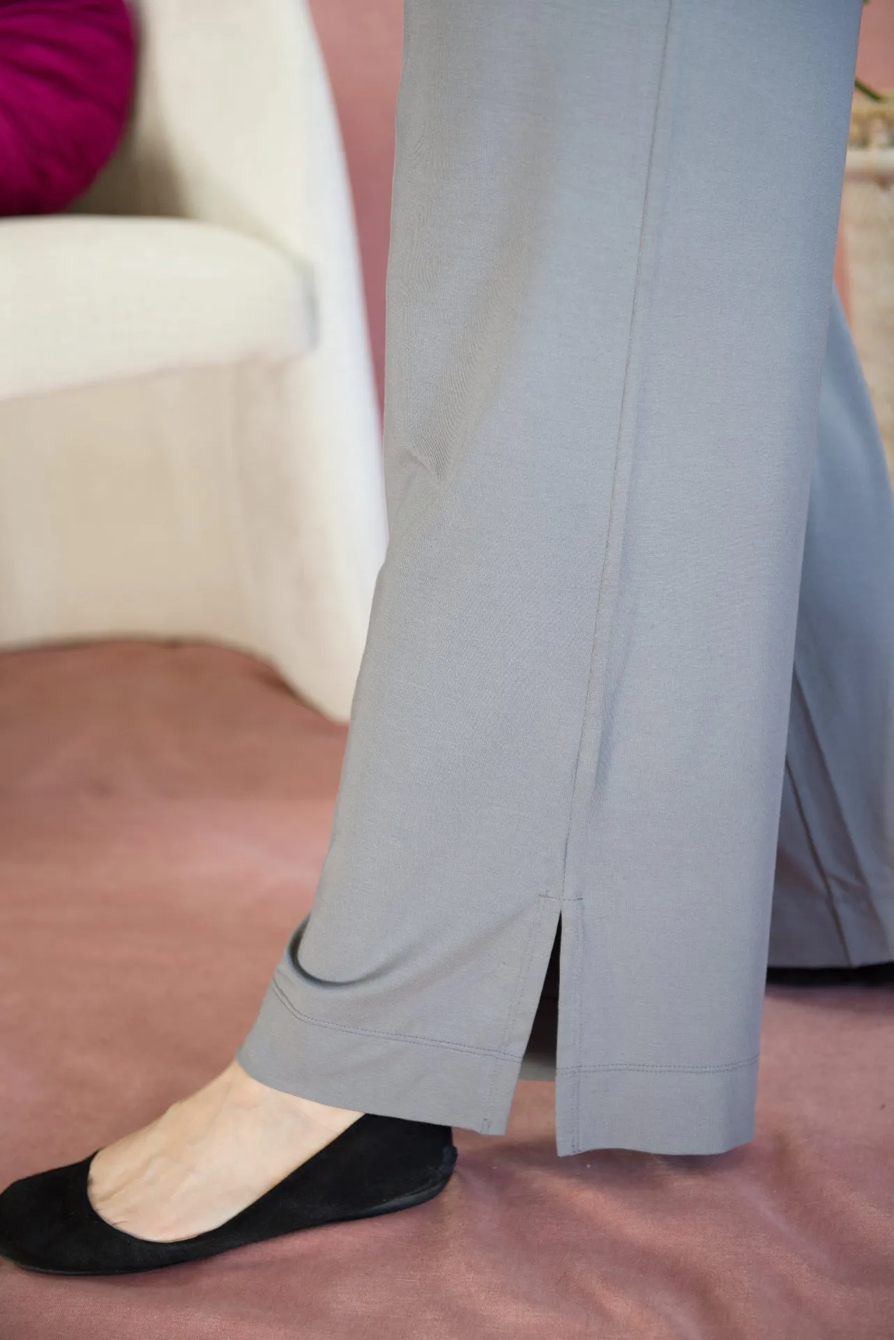 Wide-leg Palazzo Style Loungepants — The Claire I