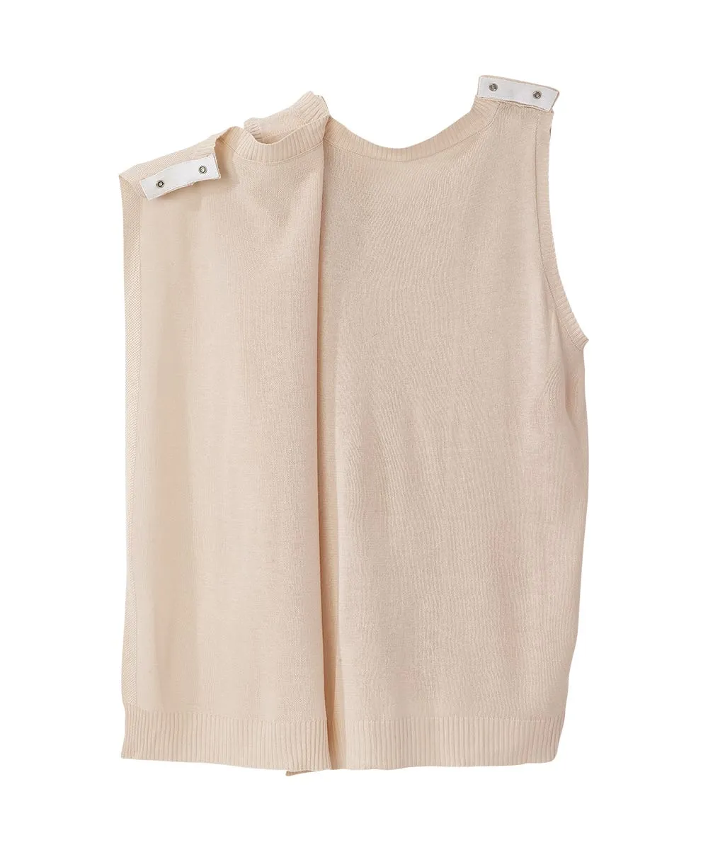 Women's Open Back Embroidered Sweater Vest